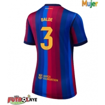 Camiseta Barcelona Alejandro Balde #3 Primera Equipación para mujer 2026-27 manga corta